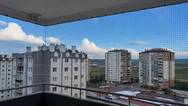Güvenlik filesi uygulama örneği, Kayseri 1
