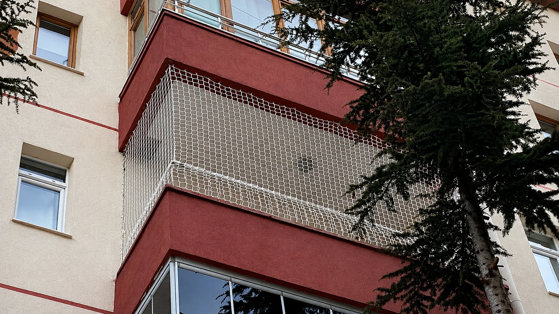 Güvenlik filesi uygulama örneği, Kayseri 11