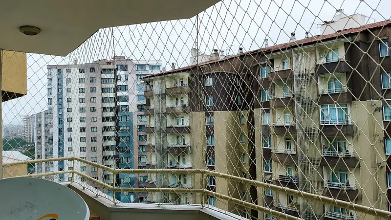 Güvenlik filesi uygulama örneği, Kayseri 15