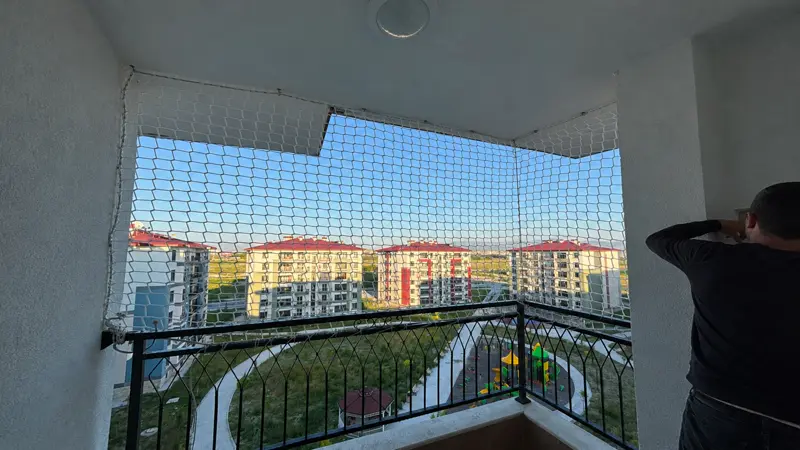 Güvenlik filesi uygulama örneği, Kayseri No24