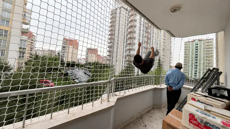 Güvenlik filesi uygulama örneği, Kayseri No32