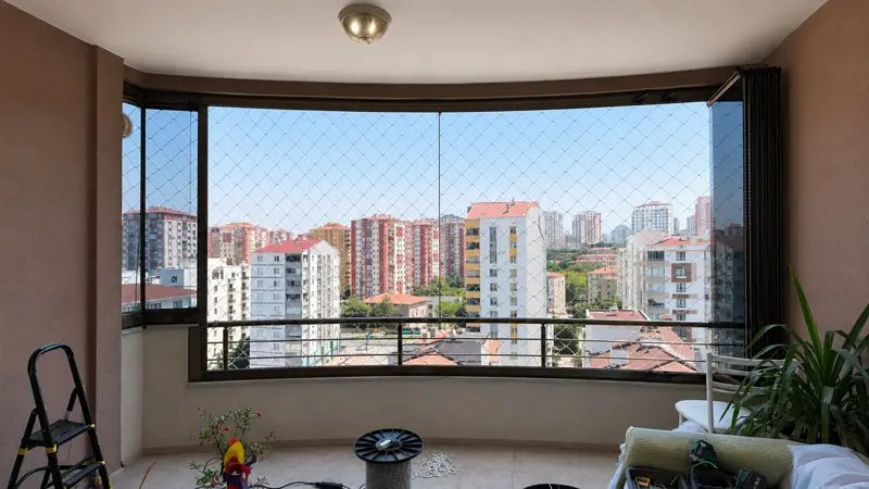 Güvenlik filesi uygulama örneği, Kayseri No40