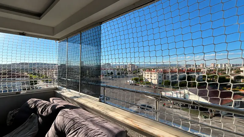 Güvenlik filesi uygulama örneği, Kayseri No42