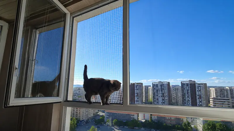 Güvenlik filesi uygulama örneği, Kayseri No43