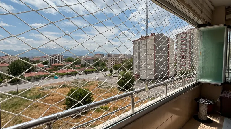 Güvenlik filesi uygulama örneği, Kayseri No55
