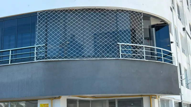 Güvenlik filesi uygulama örneği, Kayseri No62
