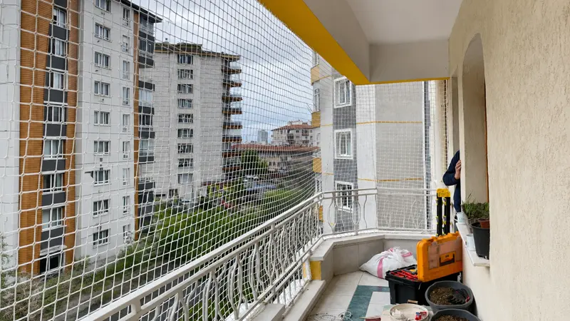 Güvenlik filesi uygulama örneği, Kayseri 7