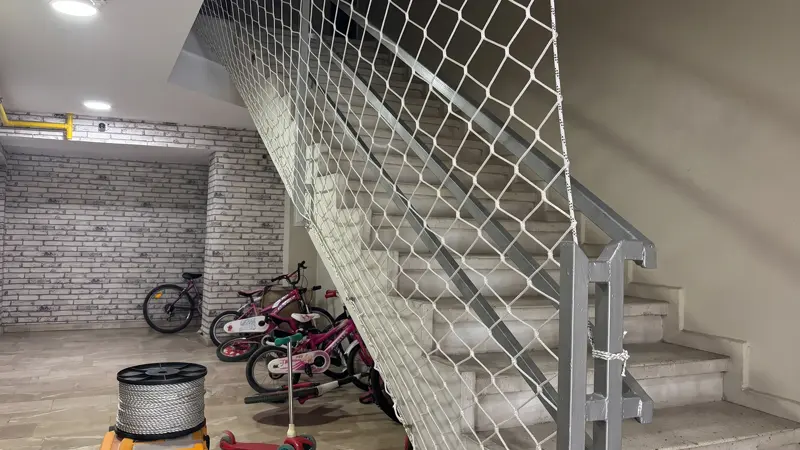 Güvenlik filesi uygulama örneği, Kayseri No74